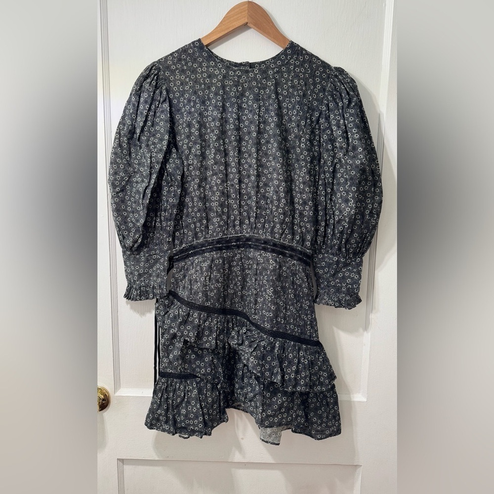 LOVESHACKFANCY Lorelei Printed Dress Size XS - Picture 4 of 8